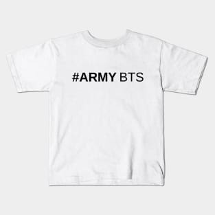 Army BTS Kids T-Shirt